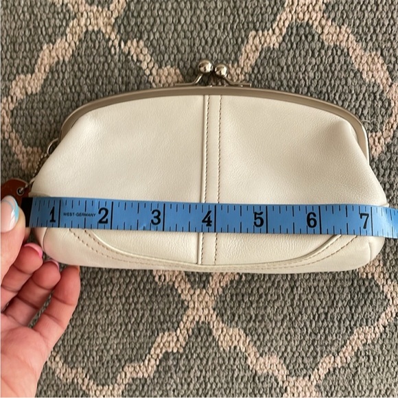 COACH White Leather Clutch/Pouch - Picture 7 of 9